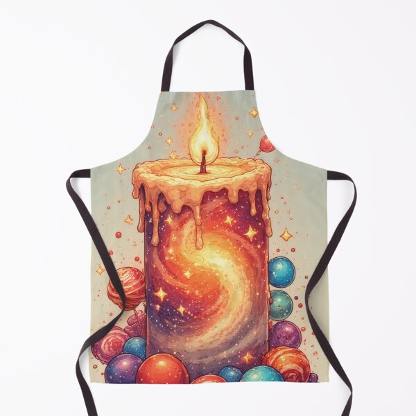 Item preview, Magic candle surrounded with sweets designed and sold by Mianku | Für das Leben.