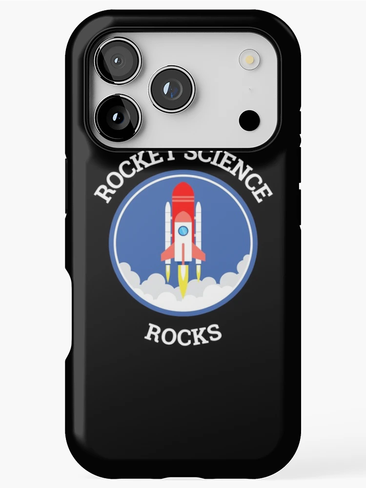 Thumbnail 1 of 4, iPhone Case, Rocket Science Rocks - Logo Design designed and sold by AndroidZ.