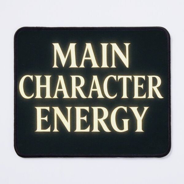 Item preview, Main Character Energy – Bold Minimal Quote designed and sold by UGLibrary.