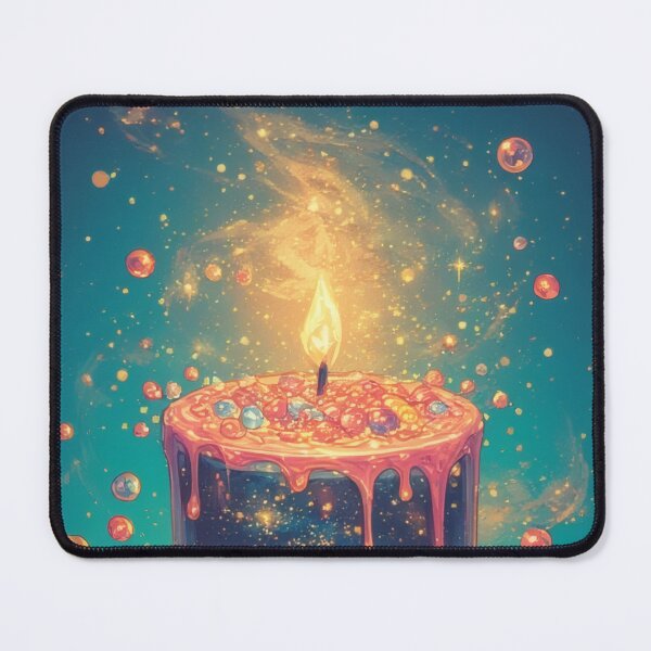 Item preview, Cosmic candle with floating spheres designed and sold by Mianku | Für das Leben.