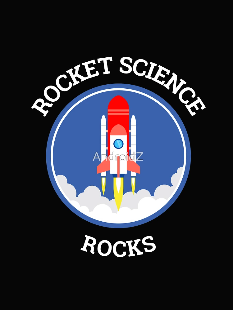 Thumbnail 4 of 4, Boxy T-Shirt, Rocket Science Rocks - Logo Design designed and sold by AndroidZ.