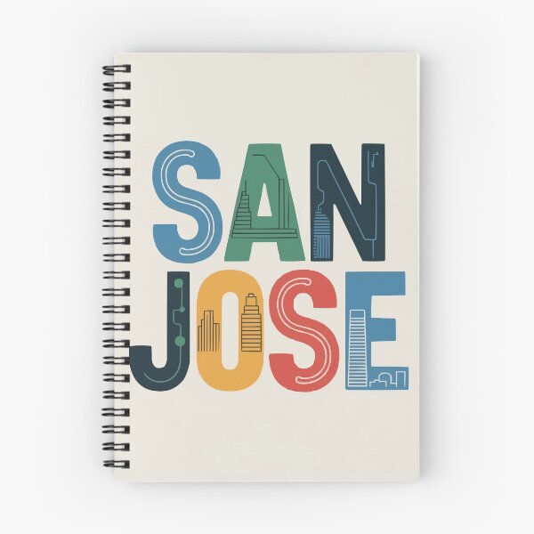 Item preview, SAN JOSE TRAVEL ART – Modern City Tech Illustration designed and sold by MarkedArtPrints.