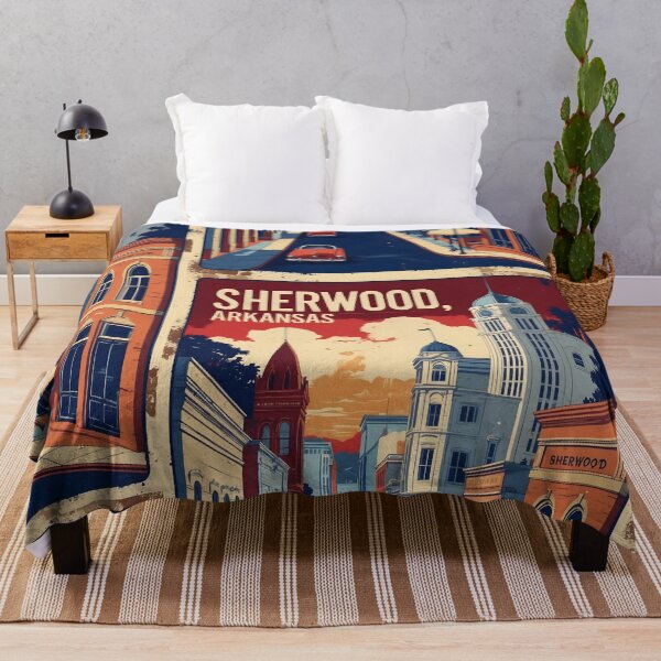 Item preview, Sherwood Arkansas USA Vintage Travel Tourism designed and sold by TravelersGems.