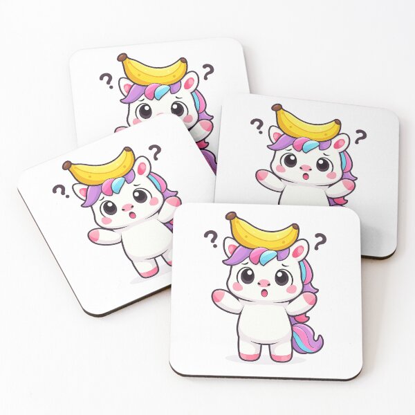 Item preview, Confused Banana Unicorn designed and sold by LioraStudio.