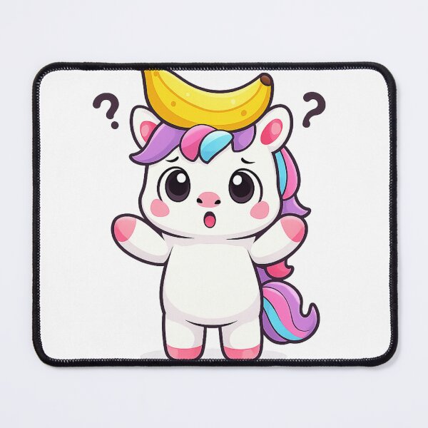 Item preview, Confused Banana Unicorn designed and sold by LioraStudio.