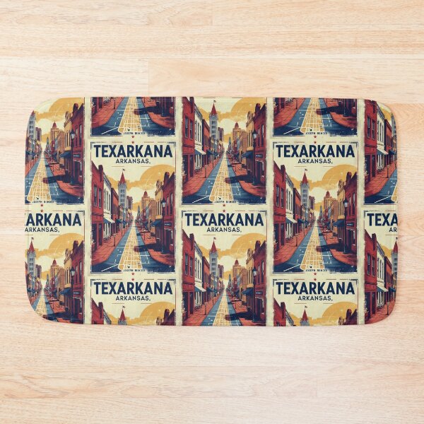 Item preview, Texarkana Arkansas USA Vintage Travel Tourism designed and sold by TravelersGems.