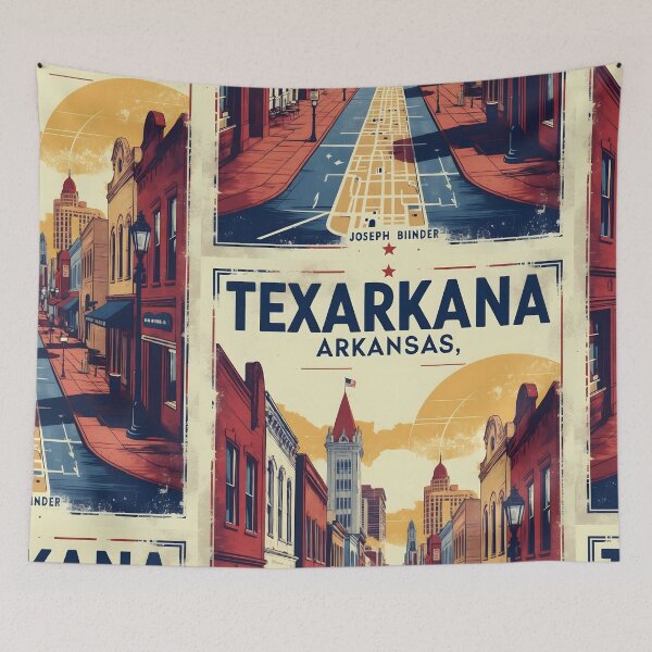 Item preview, Texarkana Arkansas USA Vintage Travel Tourism designed and sold by TravelersGems.