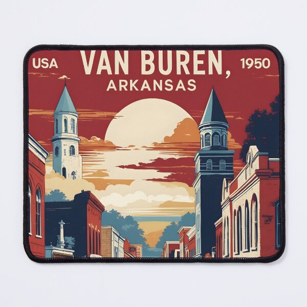 Item preview, Van Buren Arkansas USA Vintage Travel Tourism designed and sold by TravelersGems.