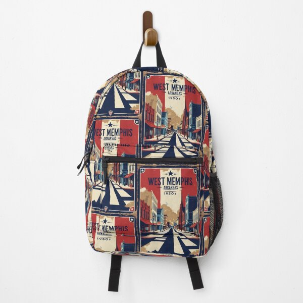 Item preview, West Memphis Arkansas USA Vintage Travel Tourism designed and sold by TravelersGems.