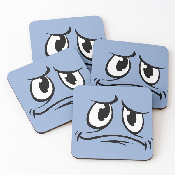 Item preview, Angry Grumpy Kawaii Face Emoji – Cute Mad Expression designed and sold by samet-bas.