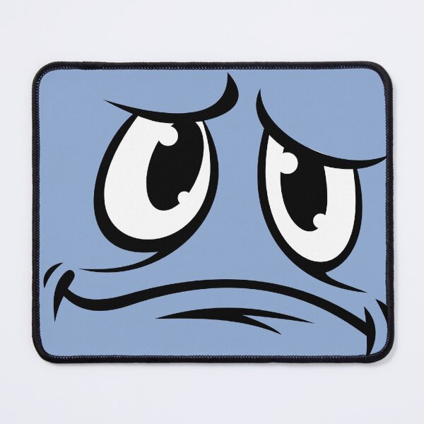 Item preview, Angry Grumpy Kawaii Face Emoji – Cute Mad Expression designed and sold by samet-bas.
