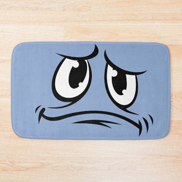 Item preview, Angry Grumpy Kawaii Face Emoji – Cute Mad Expression designed and sold by samet-bas.