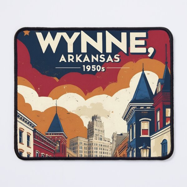 Item preview, Wynne Arkansas USA Vintage Travel Tourism designed and sold by TravelersGems.
