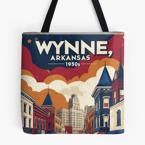 Item preview, Wynne Arkansas USA Vintage Travel Tourism designed and sold by TravelersGems.