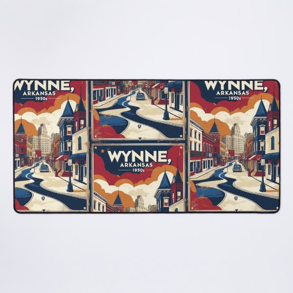 Item preview, Wynne Arkansas USA Vintage Travel Tourism designed and sold by TravelersGems.