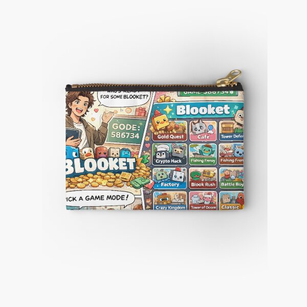 Item preview, Learning Is a Game – Fun Classroom Comic About Blooket designed and sold by Mirosi-S.