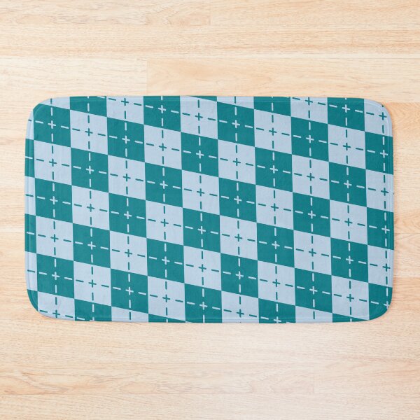 Item preview, Green Squares Plaid Argyle  - Abstract Geometric Shape Pattern - Birthday Gift Ideas designed and sold by RoyalStarsPatts.