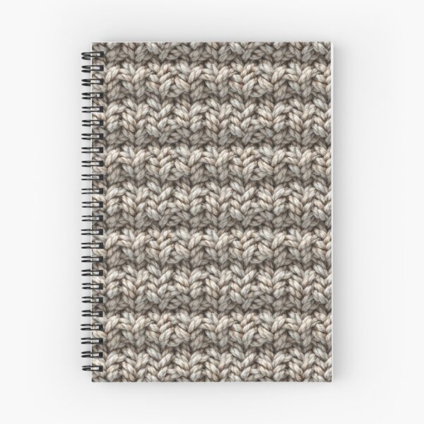Item preview, Knitted Wool Texture – Cozy Neutral Knit Fabric Pattern designed and sold by NewArt33.