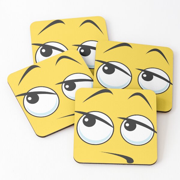 Item preview, Confused Thinking Kawaii Face Emoji – Cute Unsure Expression designed and sold by samet-bas.