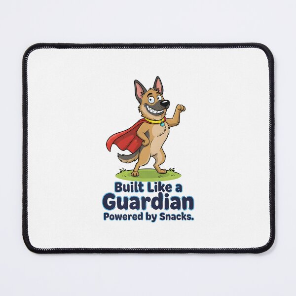 Item preview, Funny Kawaii German Shepherd Cartoon Dog Illustration designed and sold by Uglyandcute.