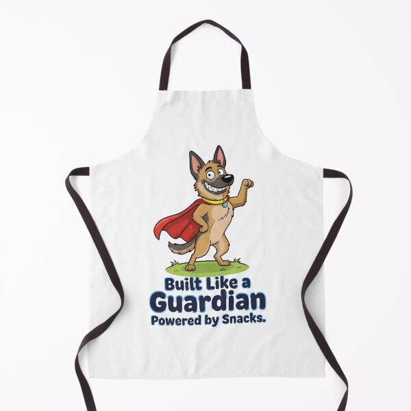 Item preview, Funny Kawaii German Shepherd Cartoon Dog Illustration designed and sold by Uglyandcute.