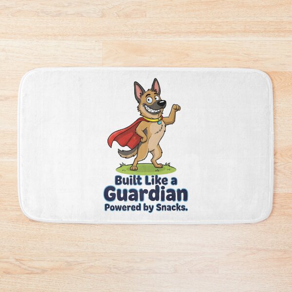 Item preview, Funny Kawaii German Shepherd Cartoon Dog Illustration designed and sold by Uglyandcute.