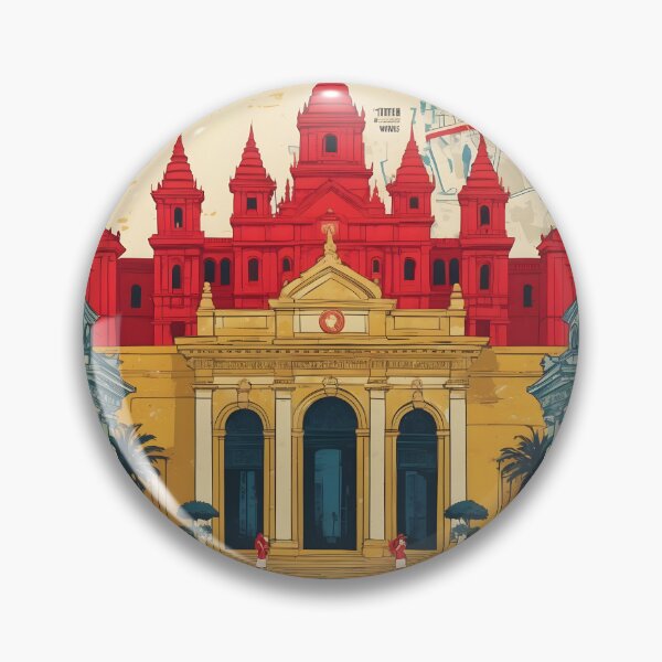 Item preview, Phan Rang Thap Cham Vietnam 1950s Retro Poster Tourism designed and sold by TravelersGems.