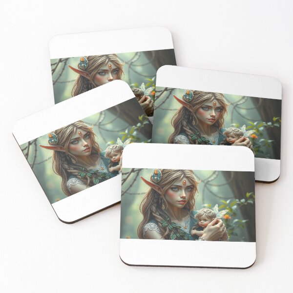 Item preview, Elven Mother of the Faewood designed and sold by TreeWyzard Creations.