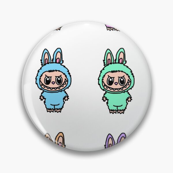 Item preview, Rainbow pastel labubus designed and sold by Pedro  Fart Faced McGee.