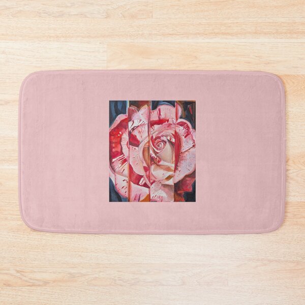 Item preview, Beautiful Rose Fractured Watercolor Print designed and sold by T-shirtsMZH.