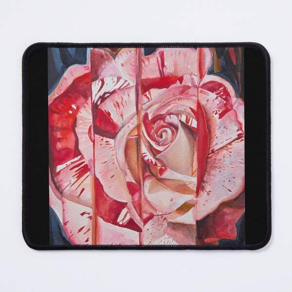 Item preview, Beautiful Rose Fractured Watercolor Print designed and sold by T-shirtsMZH.