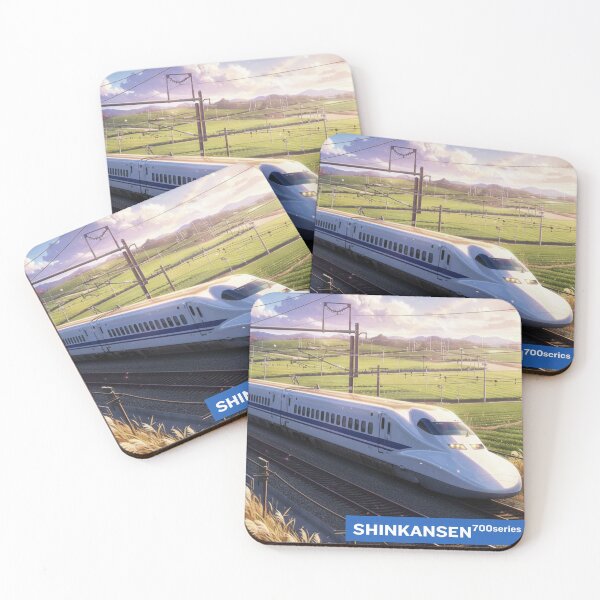 Item preview, Shinkansen 700 Series – Japanese Bullet Train Art designed and sold by JapanPopArt.
