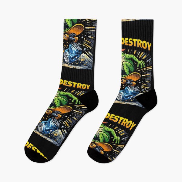 Item preview, Skate & Destroy Frog – Park Legend Skateboarding Cartoon designed and sold by BeetleDots.