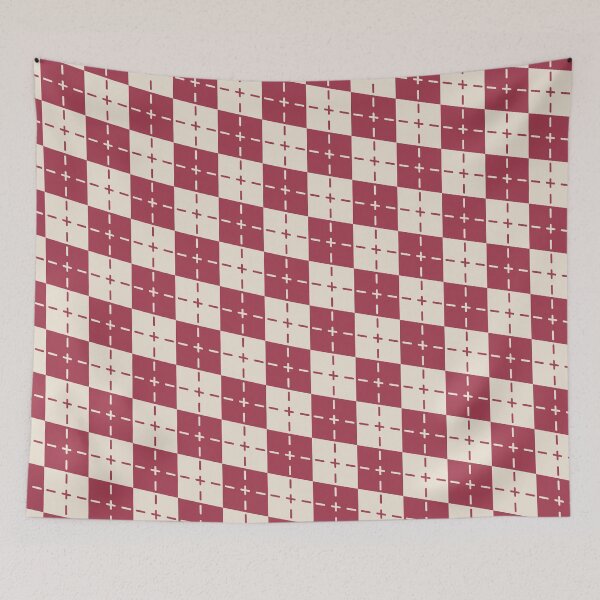 Item preview, 80s Checkered Argyle Grid  - Abstract Geometric Shape Pattern - Birthday Gifts For Mom designed and sold by RoyalStarsPatts.