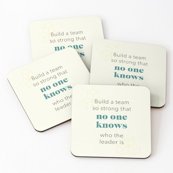 Item preview, Build a Team So Strong No One Knows Who the Leader Is designed and sold by doingly.