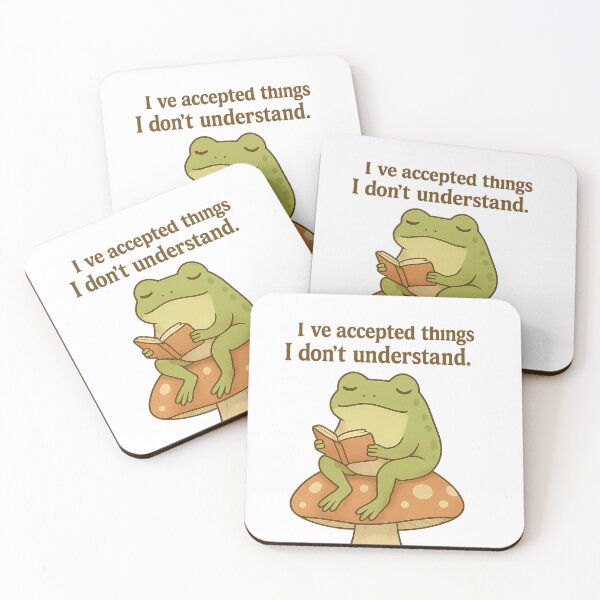Item preview, Philosopher Frog – I’ve Accepted Things I Don’t Understand designed and sold by MyVision12.