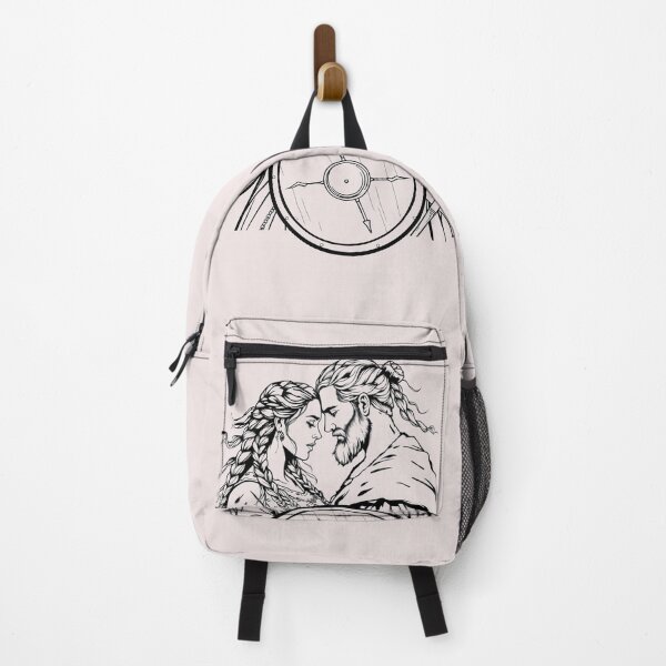 Item preview, Norse Warrior Lovers Line Art designed and sold by The KarmIQsphere Collective.