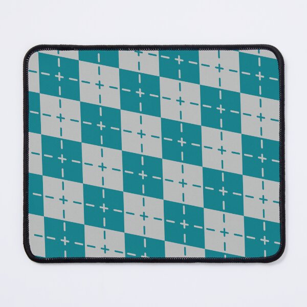 Item preview, Cool Green Gingham Argyle  - Abstract Geometric Shape Pattern - Christmas Gifts designed and sold by RoyalStarsPatts.