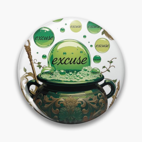 Item preview, Emerald Excuses Cauldron Graphic Tee | Witty Overflowing Brew Pub Humor Irish Fest Shirt designed and sold by YMLux.
