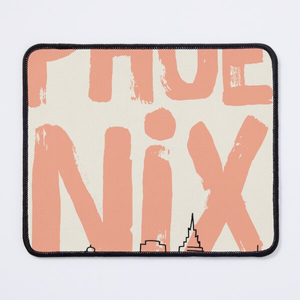 Item preview, PHOENIX TRAVEL ART – Modern City Skyline Illustration designed and sold by MarkedArtPrints.