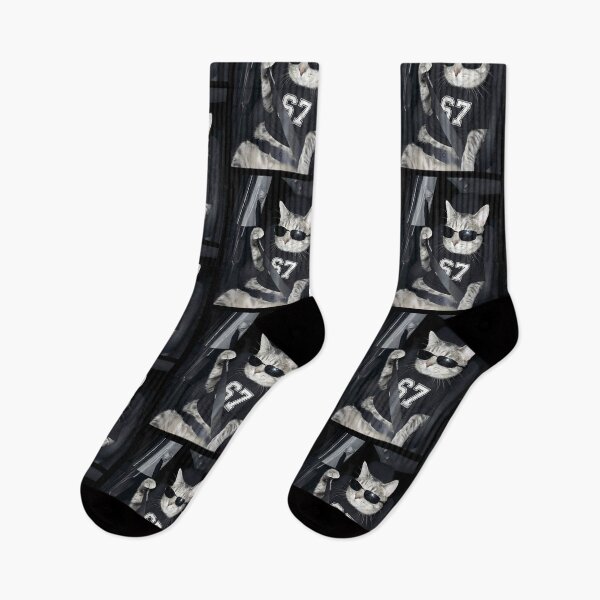 Item preview, 67 Cat Wearing Sunglasses Gen Alpha Funny Six Seven 6 7 Meme designed and sold by Alluka Brand.