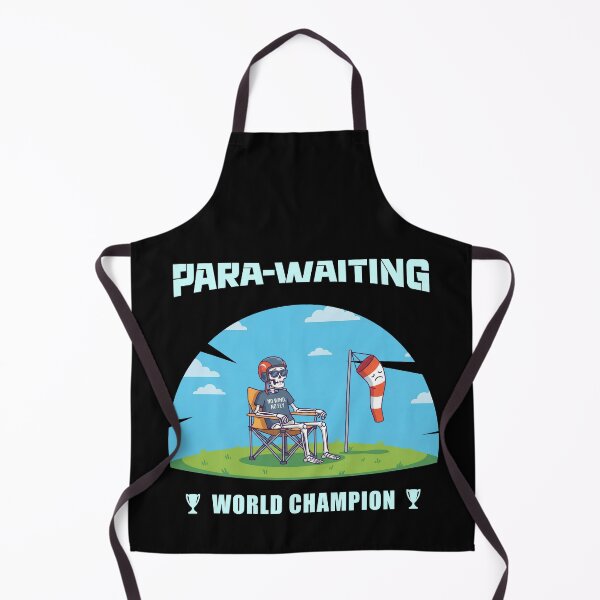 Item preview, Funny Paragliding Para-Waiting World Champion Skeleton Pilot designed and sold by KnotQualified.
