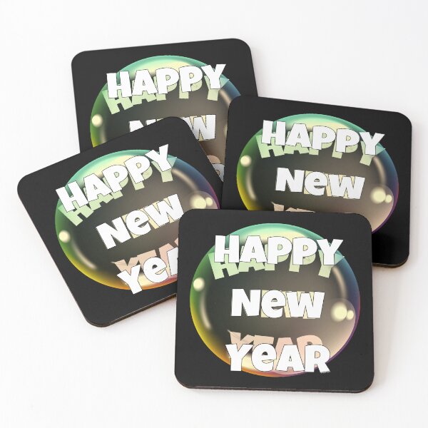 Item preview, Happy New Year Bubble designed and sold by theflandonian.