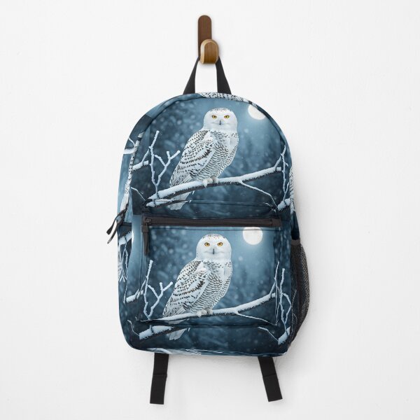 Item preview, Winter Watcher – Cozy Owl in a Snowy Wonderland designed and sold by PawPrintedArt.
