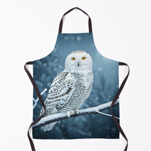 Item preview, Winter Watcher – Cozy Owl in a Snowy Wonderland designed and sold by PawPrintedArt.
