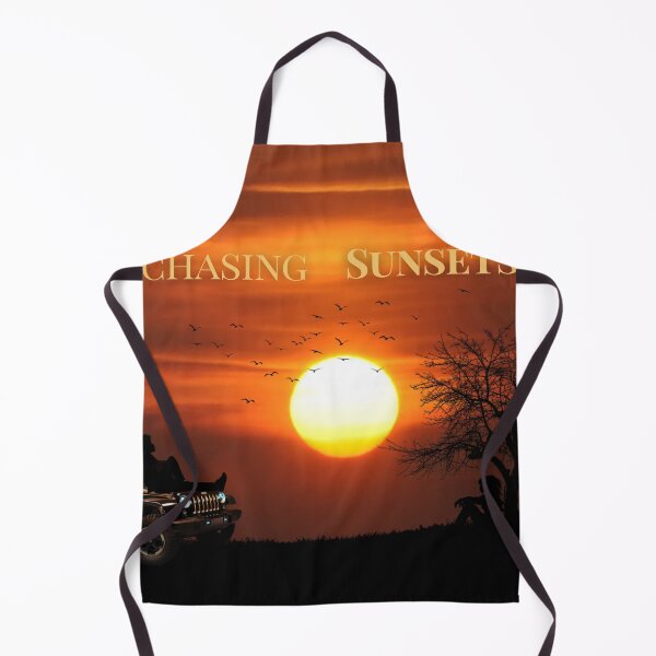 Item preview, Chasing Sunsets – Freedom Silhouette Adventure Sunset Aesthetic Art designed and sold by glowtrendz.
