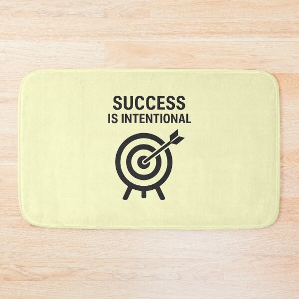 Item preview, SUCCESS IS INTENTIONAL designed and sold by TheWonkyEaselCo.