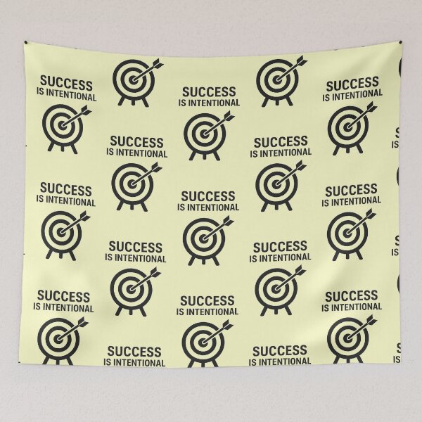 Item preview, SUCCESS IS INTENTIONAL designed and sold by TheWonkyEaselCo.
