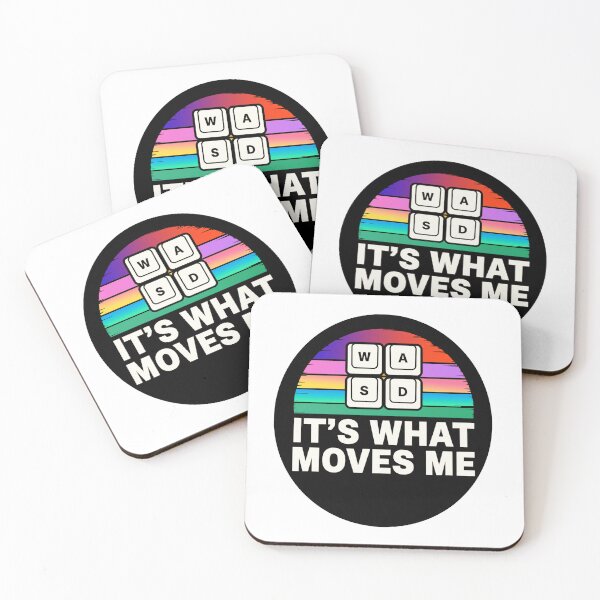 Item preview, Funny WASD Gaming Quote Keyboard Controls Retro Gamer Art ,wasd keyboard gaming quote designed and sold by AsturShop.