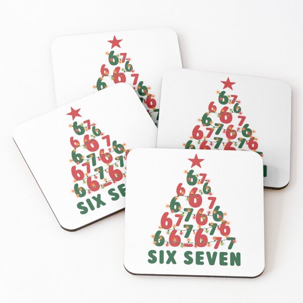 Item preview, Six Seven Christmas Tree – Viral Holiday Meme Art designed and sold by doingly.